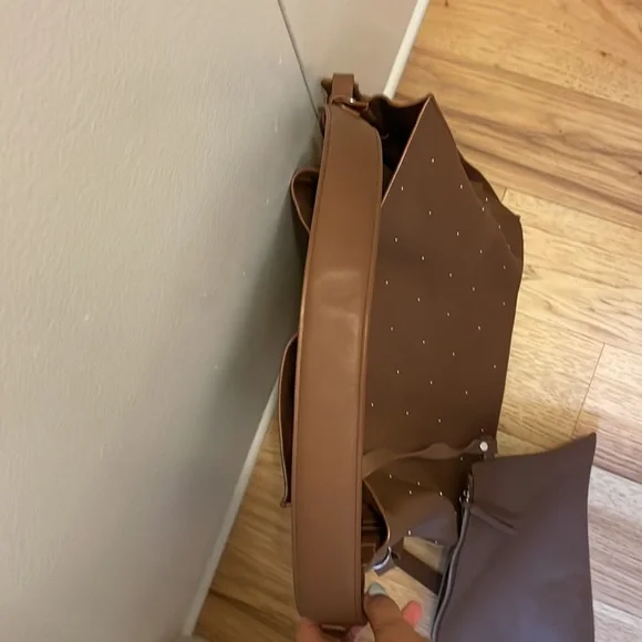 All Saints Leather light brown bag - Picture 7 of 7